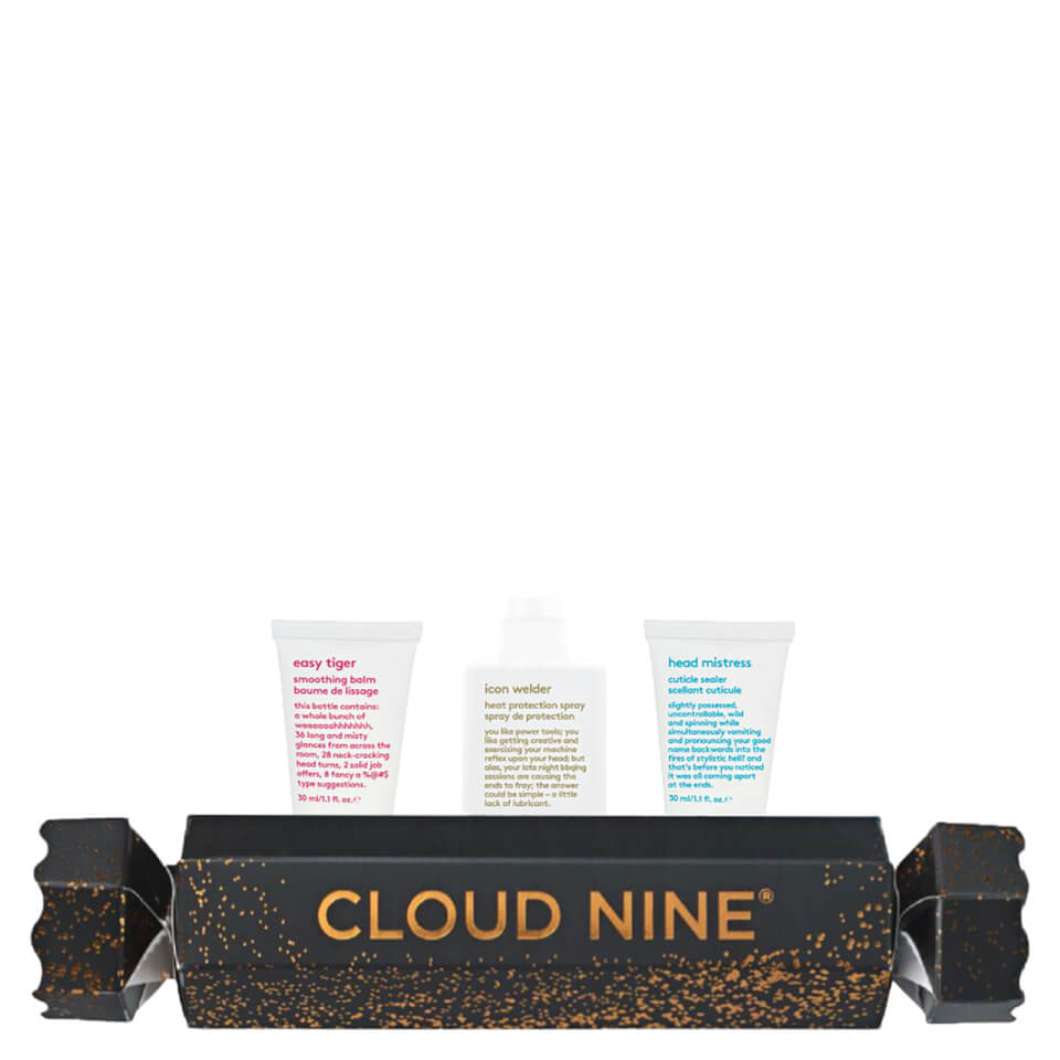 Cloud Nine Curling Wand Gift Box with Brush Rose Gold