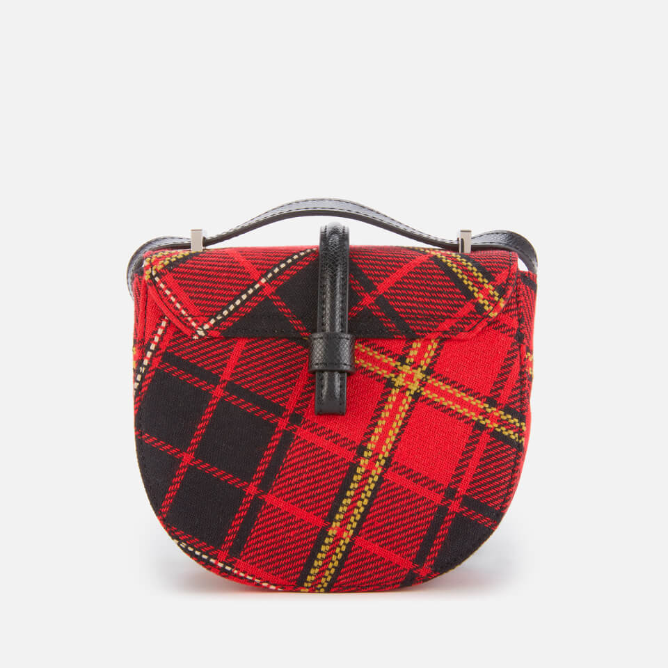 Vivienne Westwood Women's Special Sofia Mini Saddle Bag - Red/Black