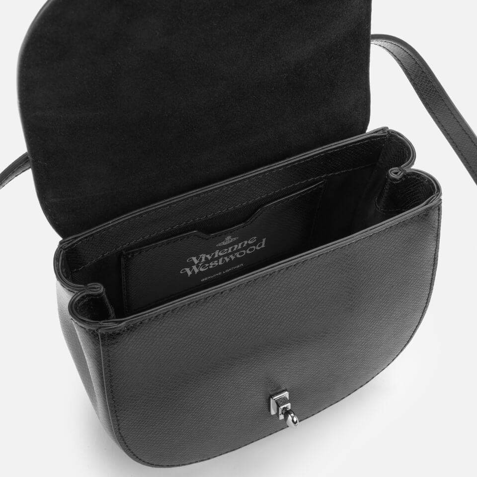 Vivienne Westwood Women's Sofia Mini Saddle Bag - Black