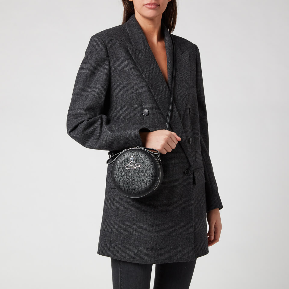 Vivienne Westwood Women's Johanna Round Cross Body Bag - Black