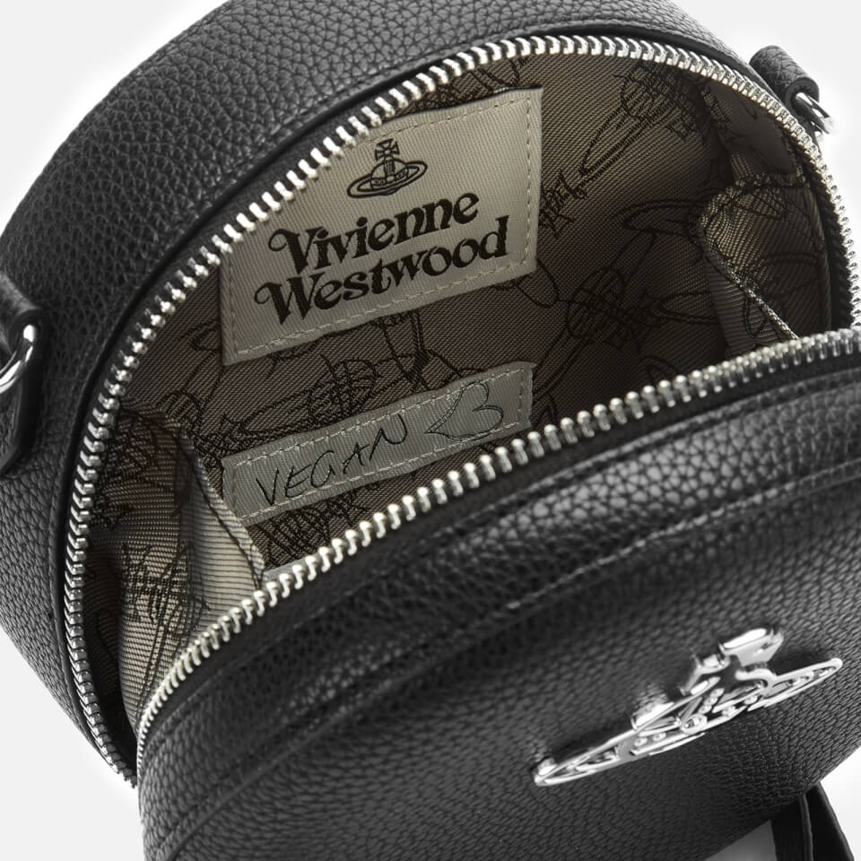 Vivienne Westwood Women's Johanna Round Cross Body Bag - Black