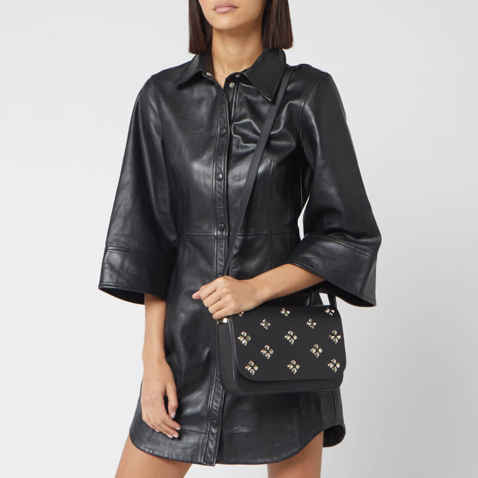 Kate Spade New York Women's Margaux Medium Flap Shoulder Bag - Black