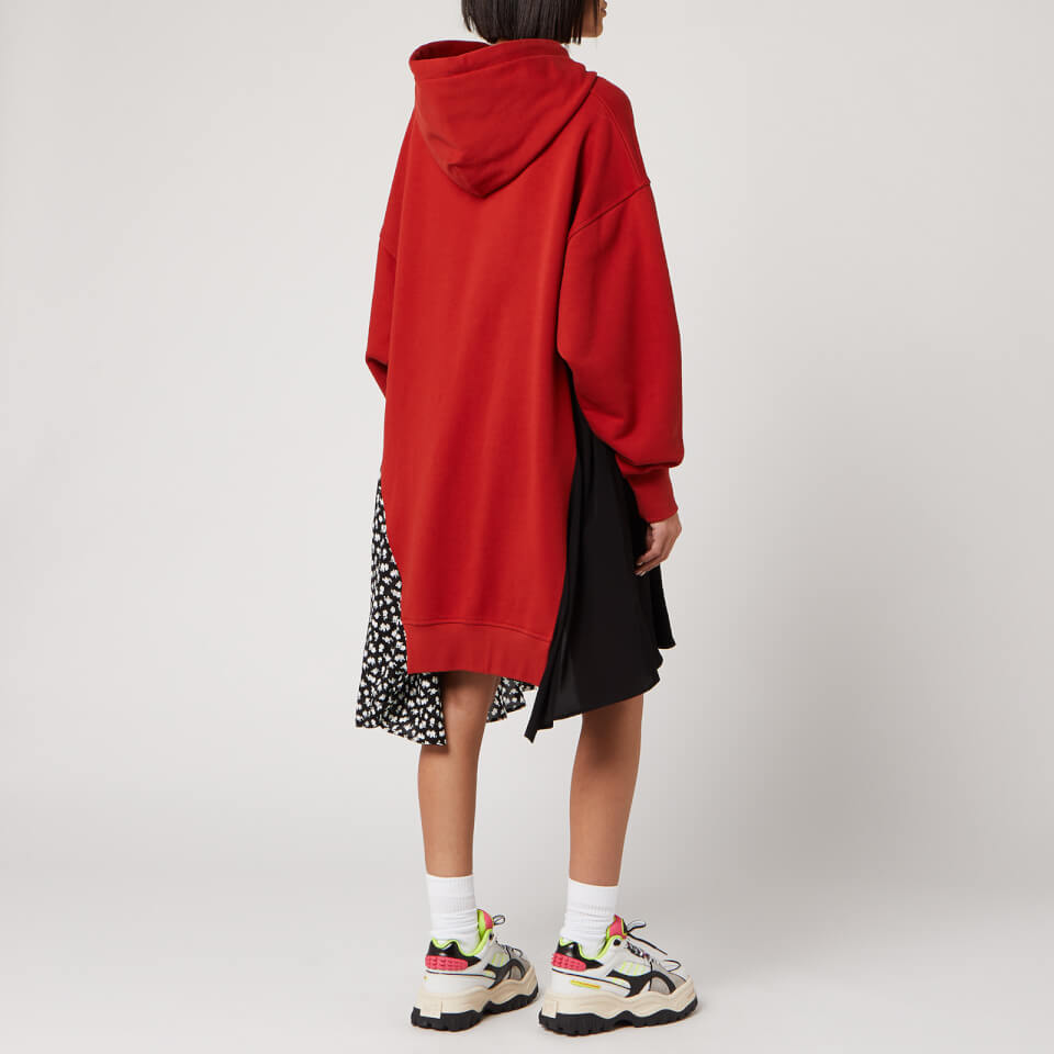 新品正規品  McQueen Alexander McQ Women's XS - Rust - Dress Hoody Hybrid ワンピース