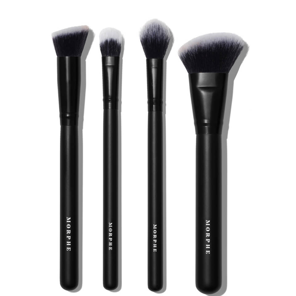 Morphe Perfect Angle 4-Piece Face Brush Collection