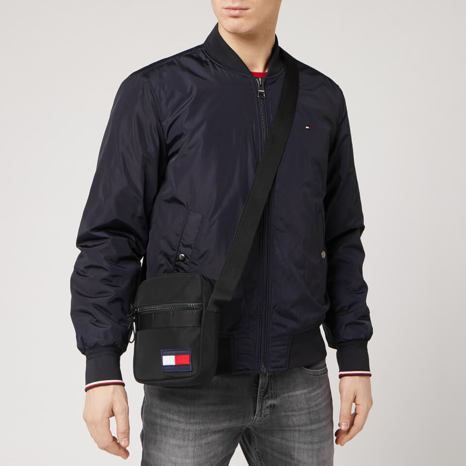 Tommy Hilfiger Men's Mini Reporter Bag - Black
