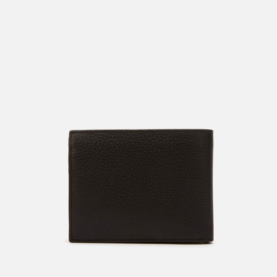 Tommy Hilfiger Men's Downtown Flap and Coin Wallet - Black