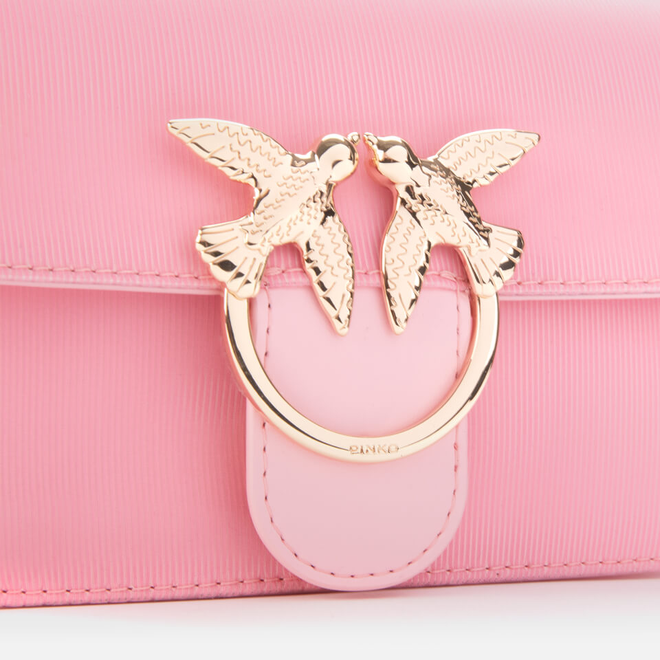 Pinko Women's Mini Love Optical Shoulder Bag - Peach Skin Pink