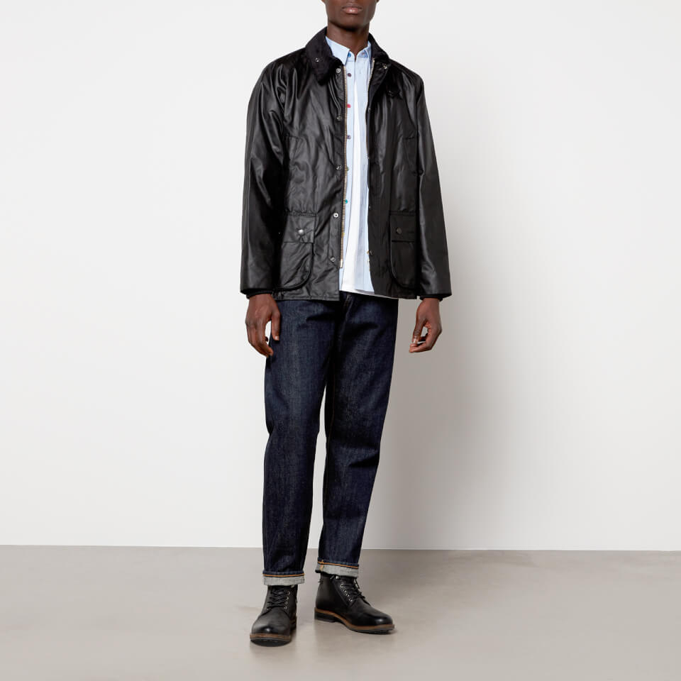 Barbour Heritage Men s Bedale Wax Jacket Navy Coggles