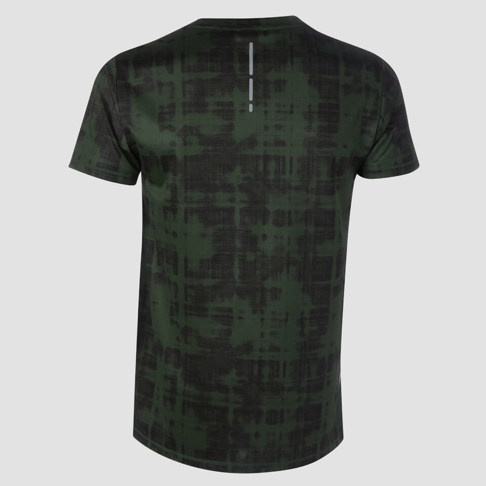 MP Men's Training Grid T-Shirt - Hunter Green