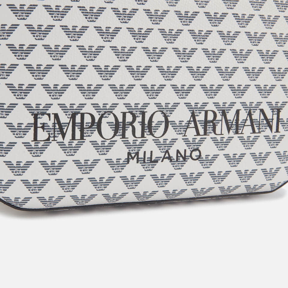 Emporio Armani Women's Frida Shoulder Bag - White/Black