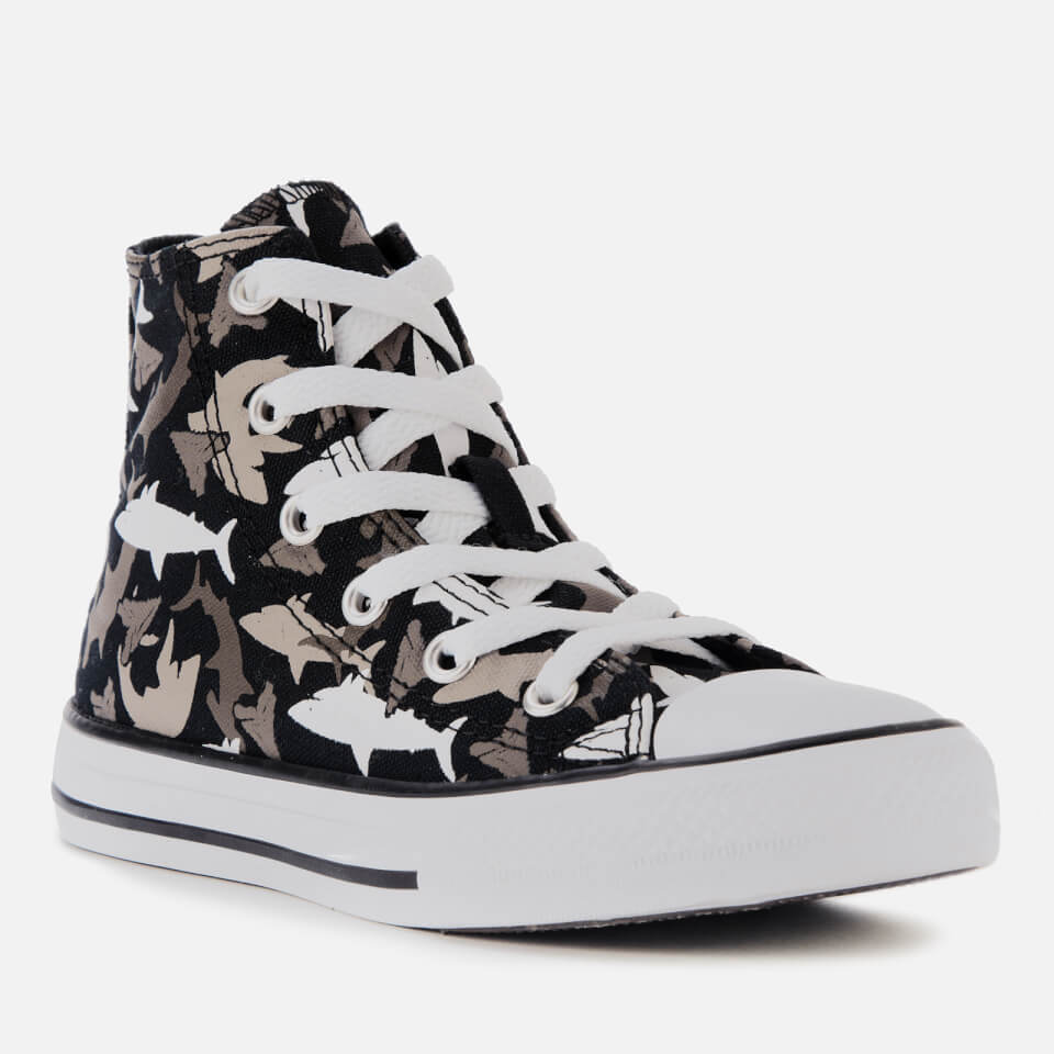 Converse Kids Chuck Taylor All Star Shark Bite Hi Top Trainers