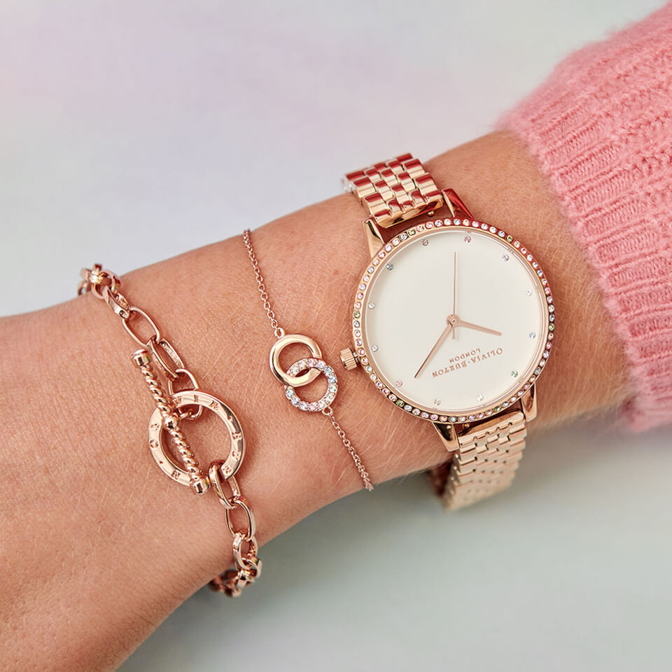 Olivia burton store rainbow bracelet