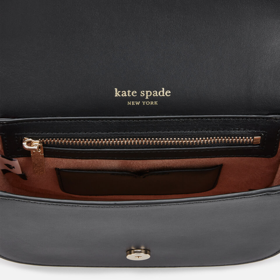 Kate Spade New York Women's Lula Small Saddle Bag - Black
