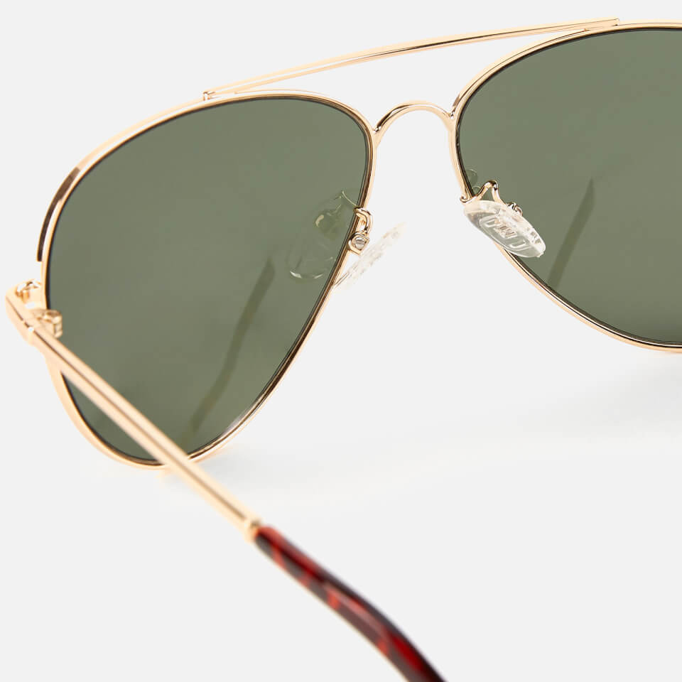 Le Specs Women's Fly High Sunglasses - Gold/Khaki
