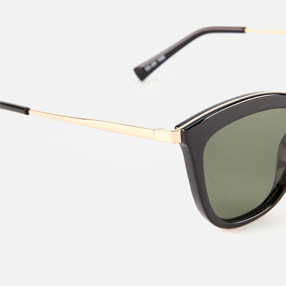Le Specs Women's Caliente Sunglasses - Black/Gold