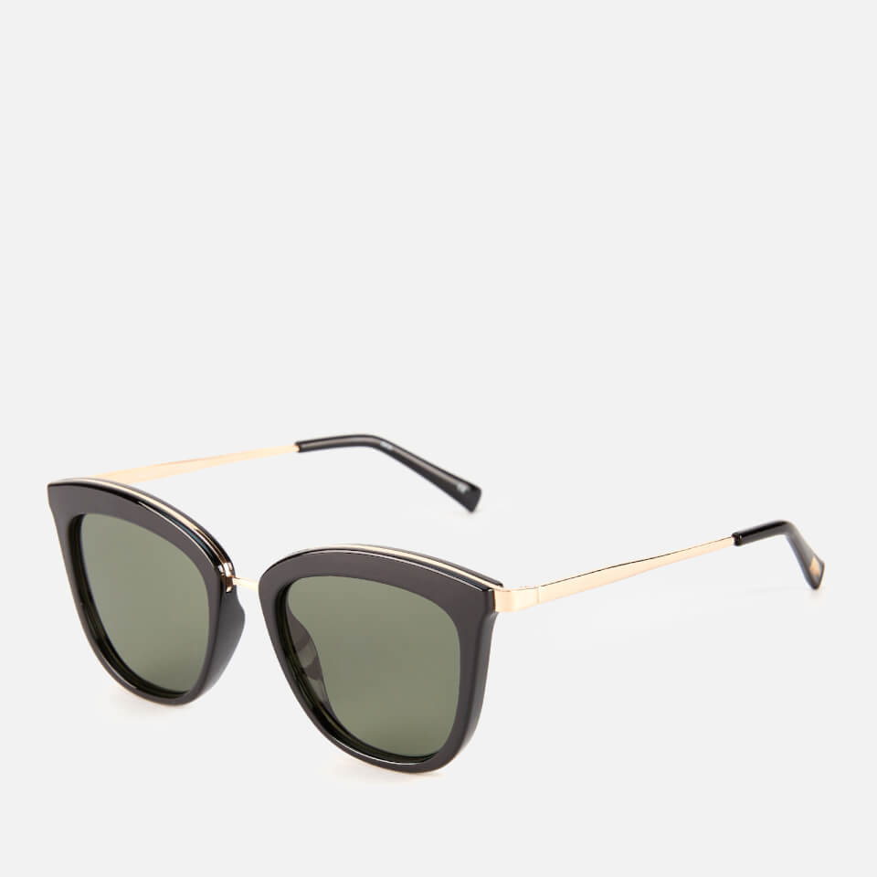 Le Specs Women's Caliente Sunglasses - Black/Gold