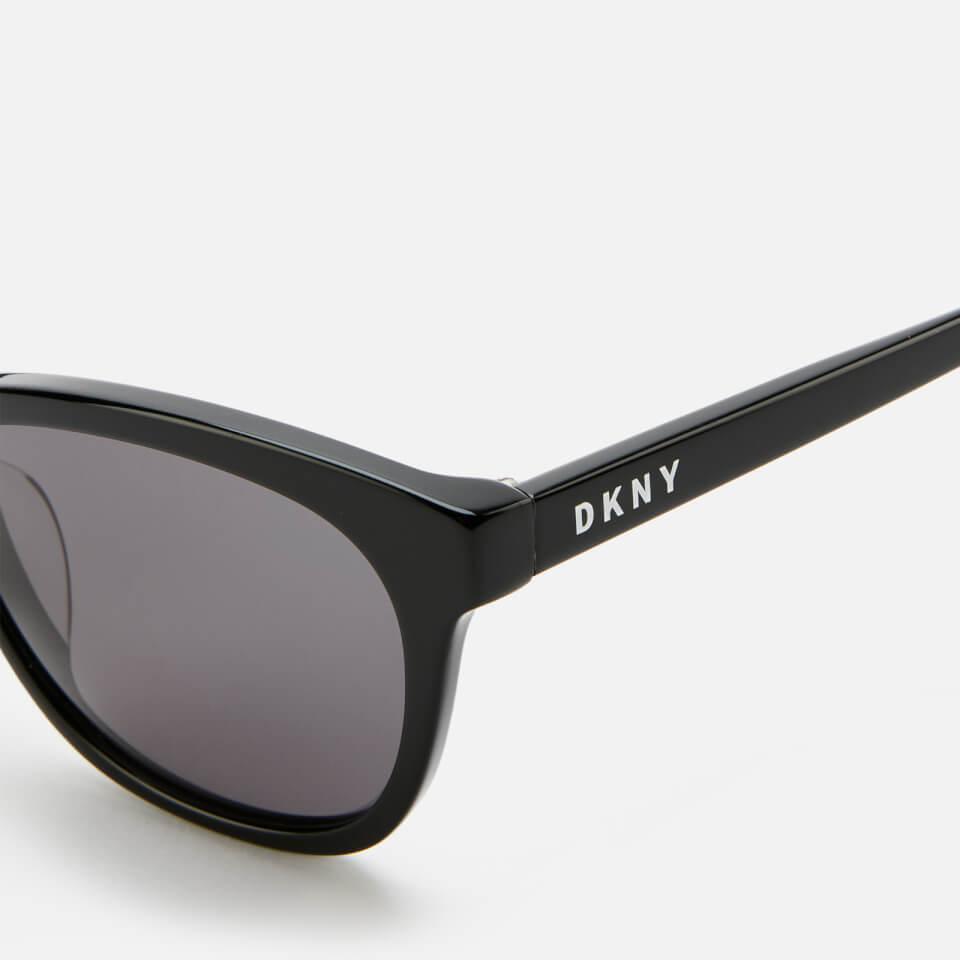 DKNY Women's Tea Cup Acetate Sunglasses - Black