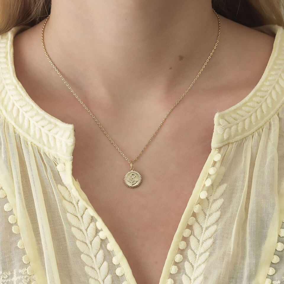Anni Lu Women's True Love Necklace - Gold
