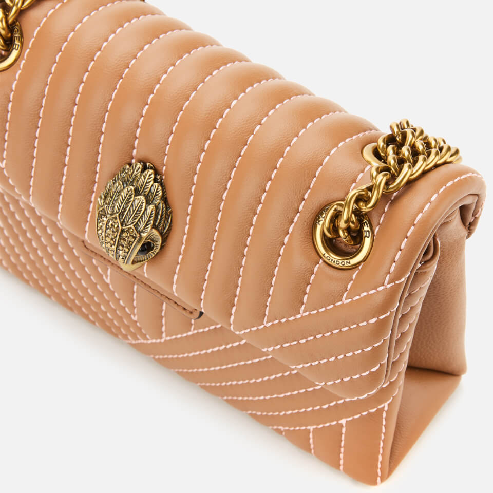 Kurt Geiger London Women's Mini Kensington V Bag - Pink/Comb