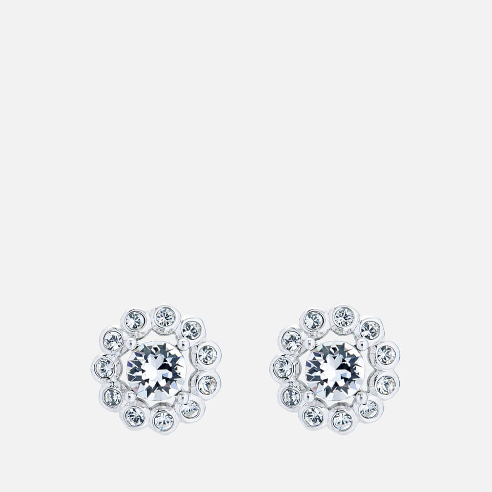 Ted Baker Women's Lralyi: Daisy Crystal Daisy Stud Earring - Silver/Crystal