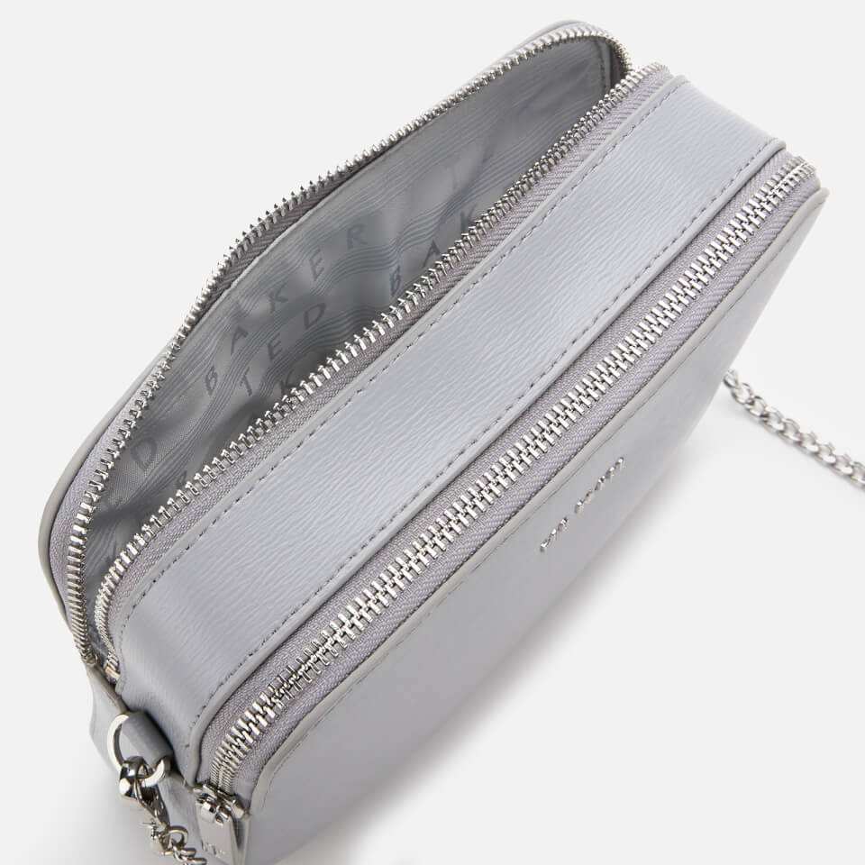 Ted Baker Women's Lauriie Double Zip Camera Bag - Light Grey