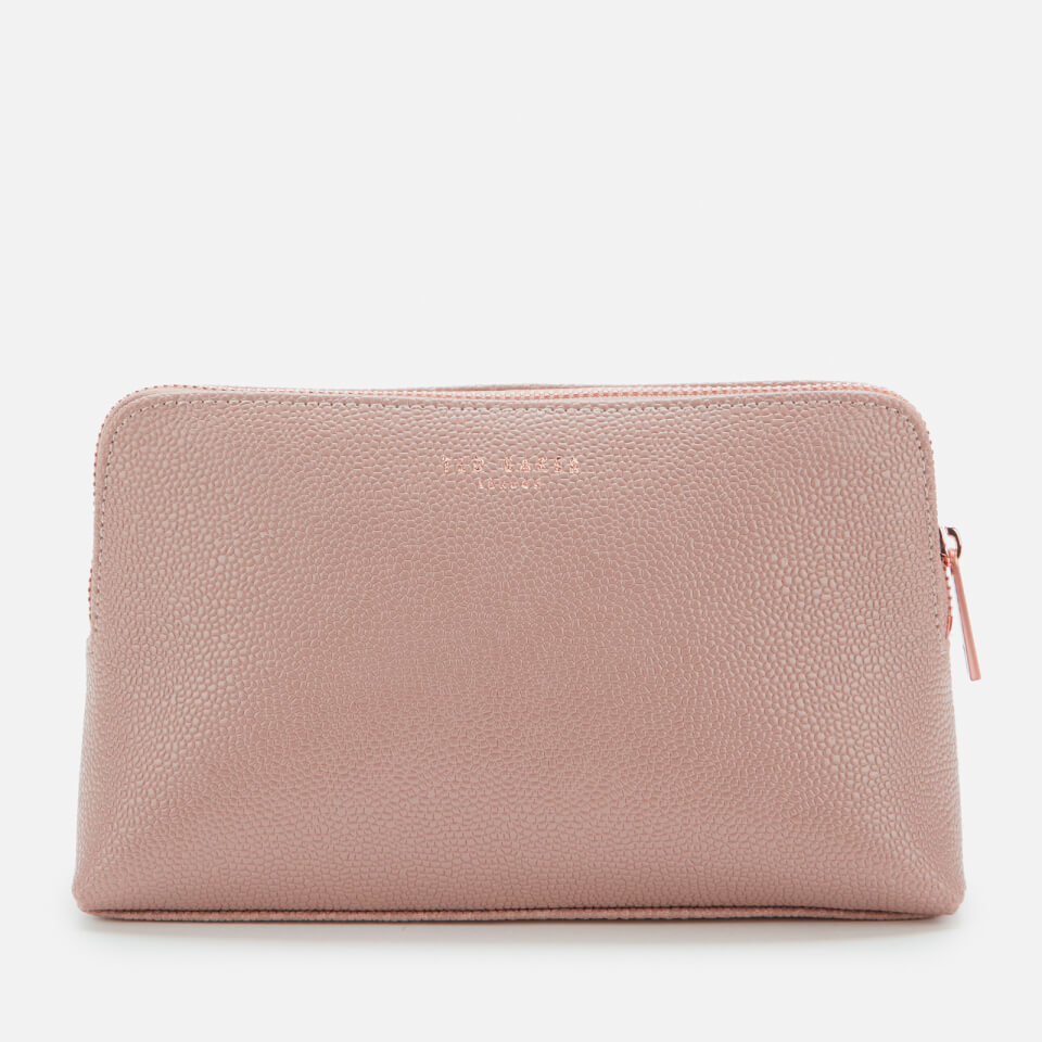 Ted Baker Women's Elois Bow Leather Washbag - Taupe