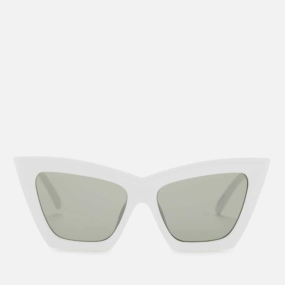 Le Specs Women's Hathor Alt Fit Sunglasses - White/Khaki