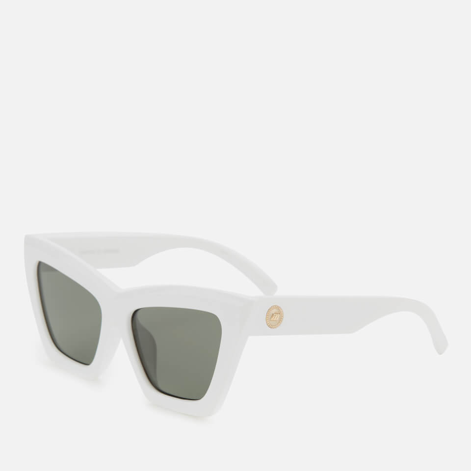 Le Specs Women's Hathor Alt Fit Sunglasses - White/Khaki