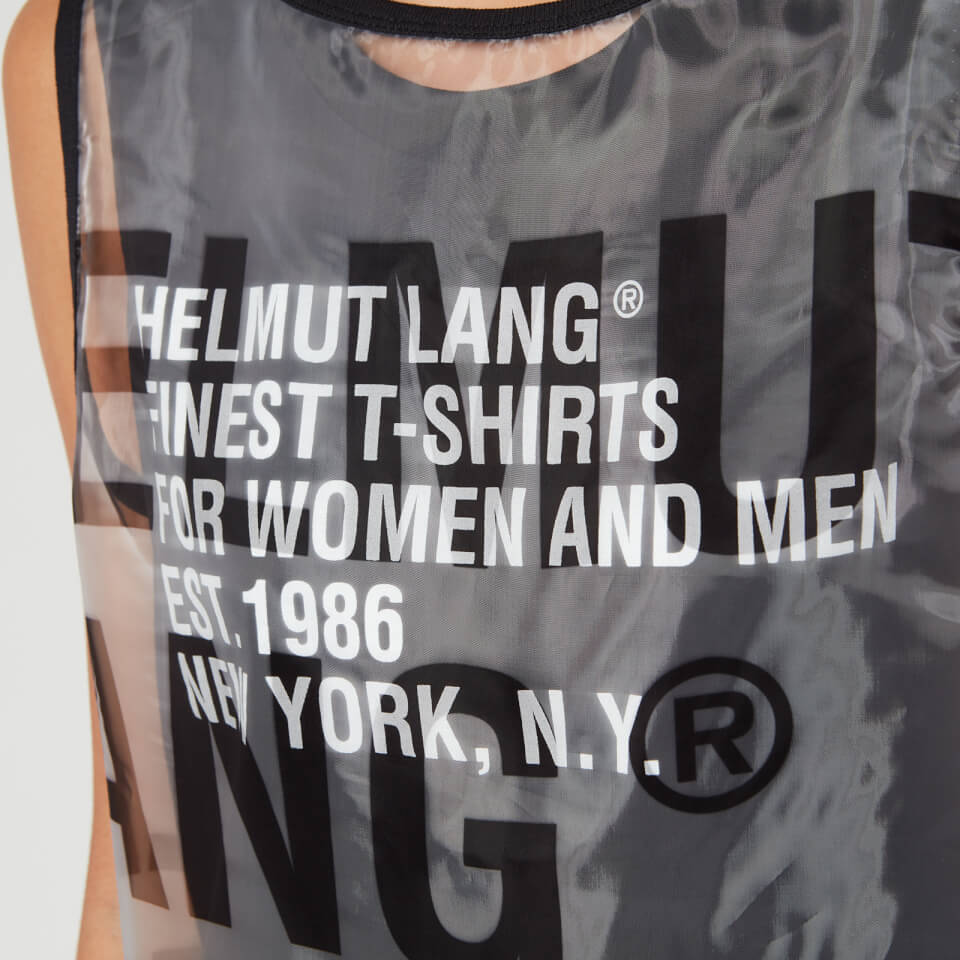 Helmut Lang Women's Sleeveless T-Shirt - White - XS | Coggles Helmut Lang Women's Sleeveless T-Shirt - White - XS | Coggles