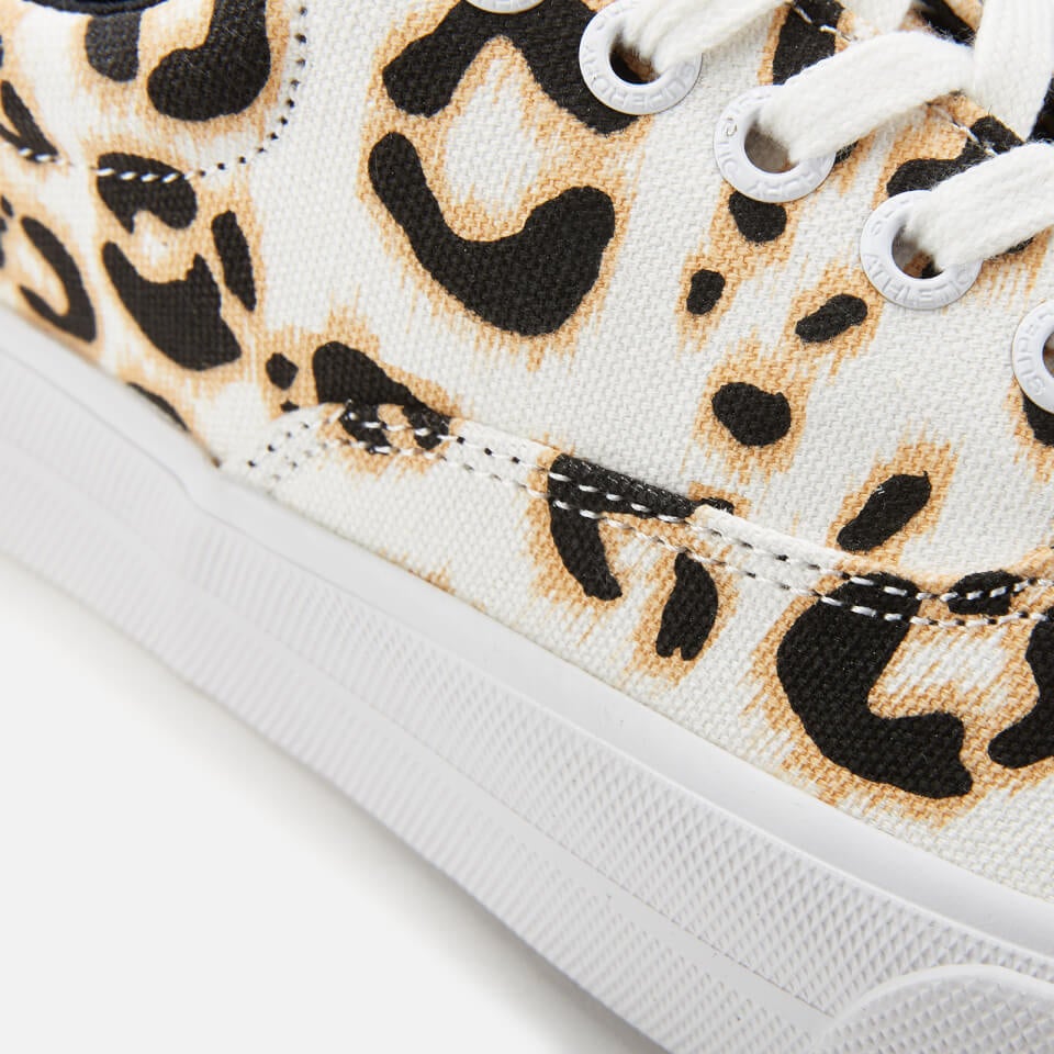 superdry leopard print trainers