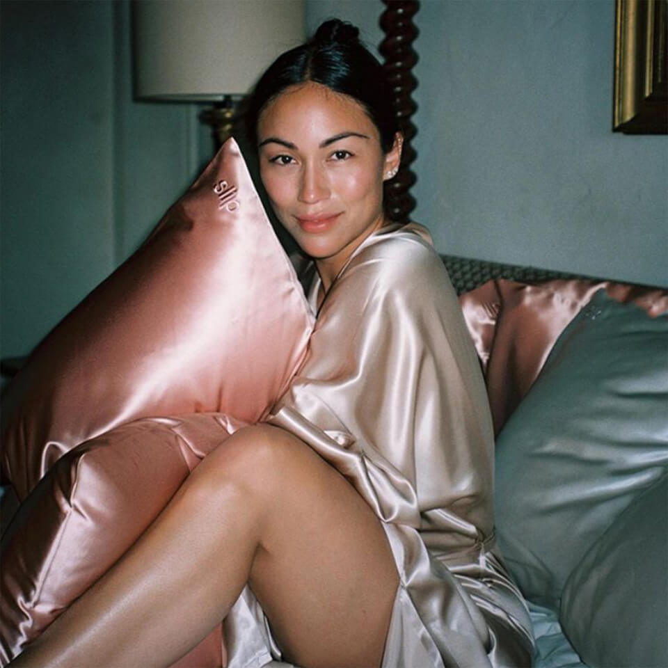 Slip Silk Pillowcase - Queen - Rose Gold