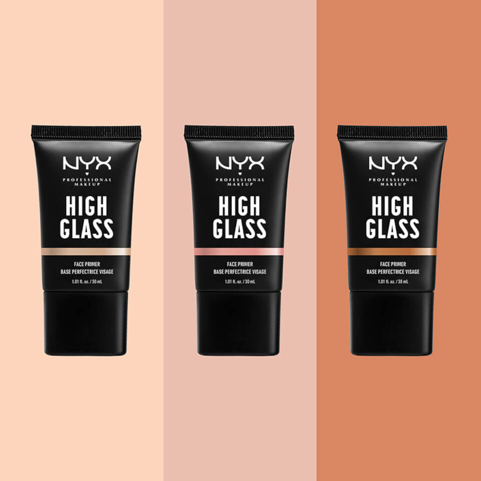 NYX Professional Makeup High Glass Face Primer - Moonbeam