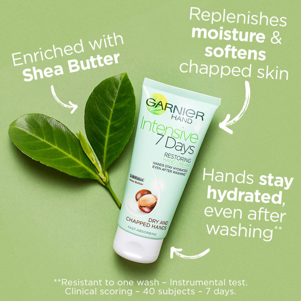 Garnier Intensive 7 Days Shea Butter Hand Cream for Sensitive Skin 100ml