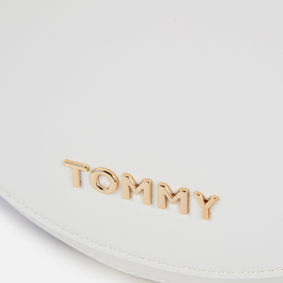 Tommy Hilfiger Women's Staple Saddle Cross Body Bag - Bright White