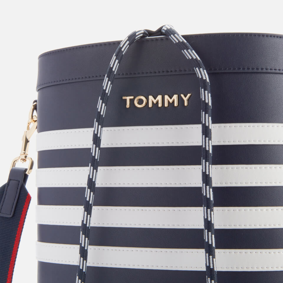 Tommy Hilfiger Women's Item Staple Bucket Bag - Sky Captain
