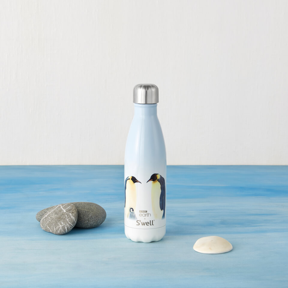 S'well BBC Earth Penguin Water Bottle - 500ml