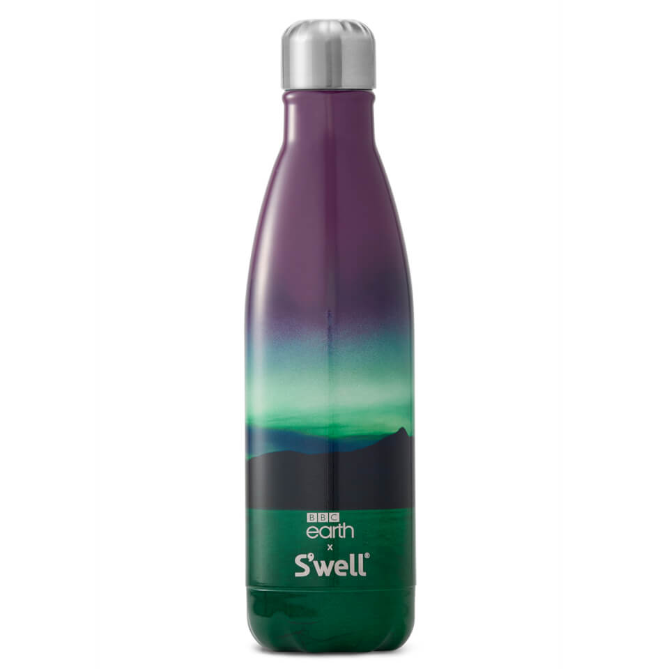S'well BBC Earth Northern Lights Water Bottle - 500ml