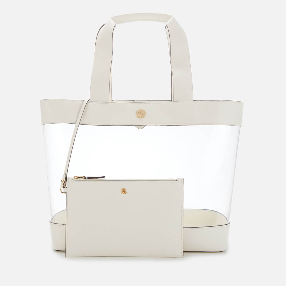Lauren Ralph Lauren Women's Clear Tote Bag - Vanilla