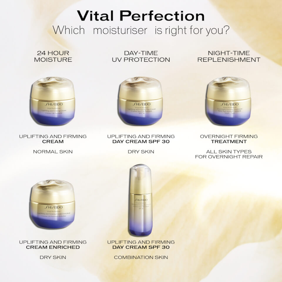 Shiseido Vital Perfection Uplifting and Firming Day Emulsion SPF30