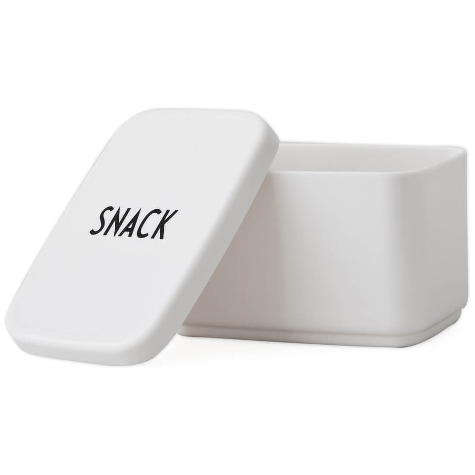 Design Letters Snack Box - White