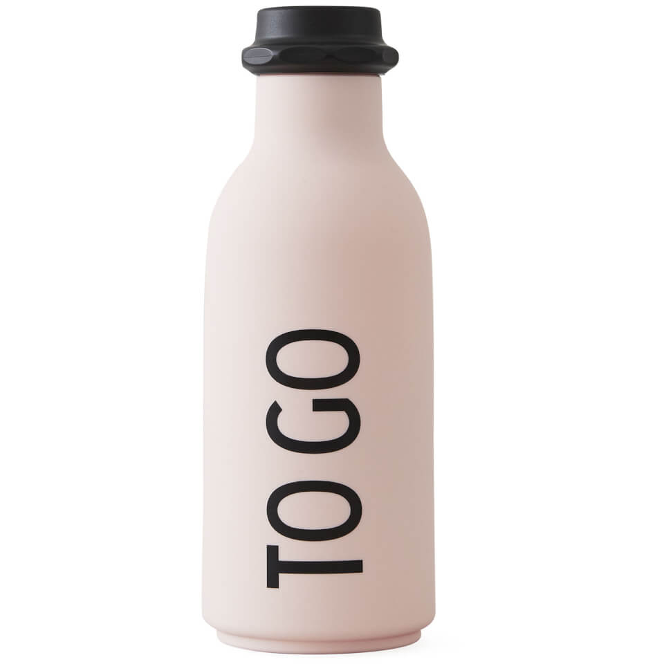 Design Letters To Go Water Bottle - Pink