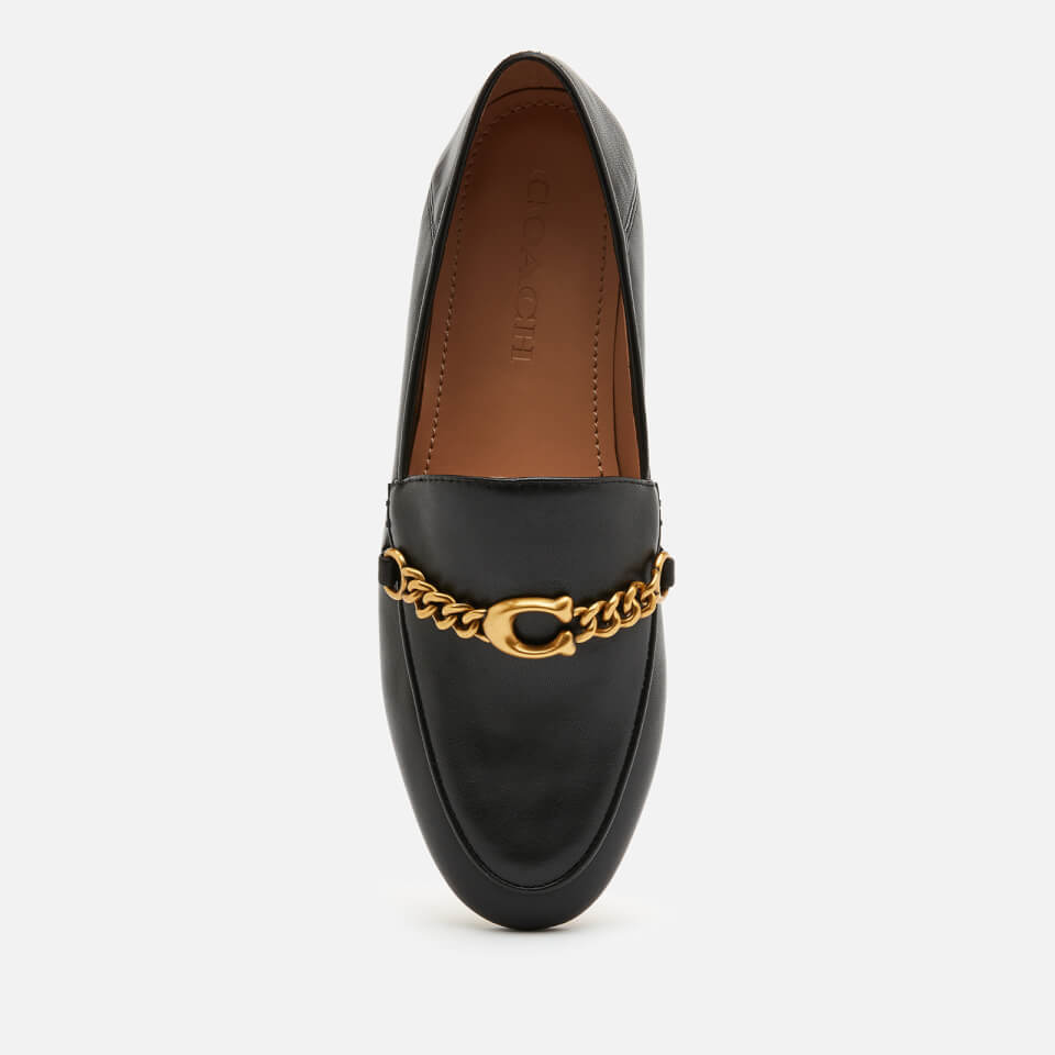 Coach chain loafer hotsell
