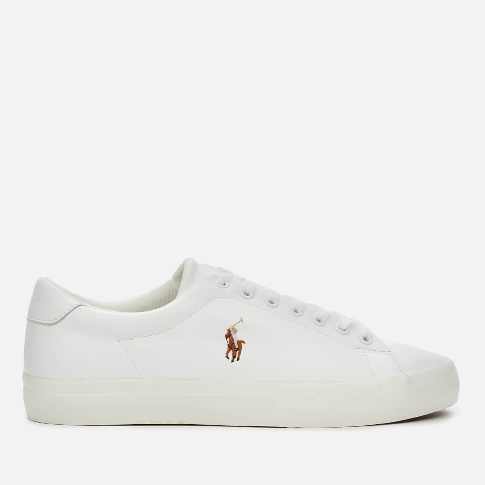 Polo Ralph Lauren Men's Longwood Leather Low Top Trainers - White/White