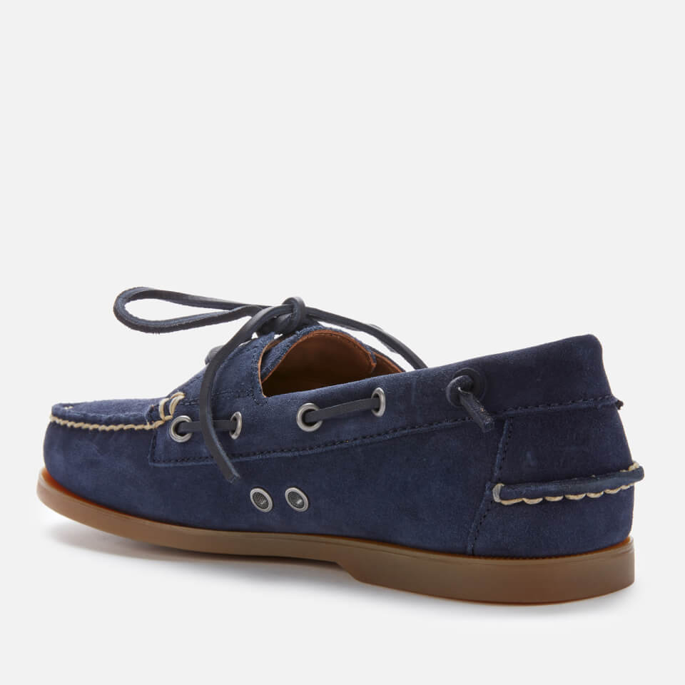 Polo Ralph Lauren Men's Merton Suede Boat Shoes - Newport Navy
