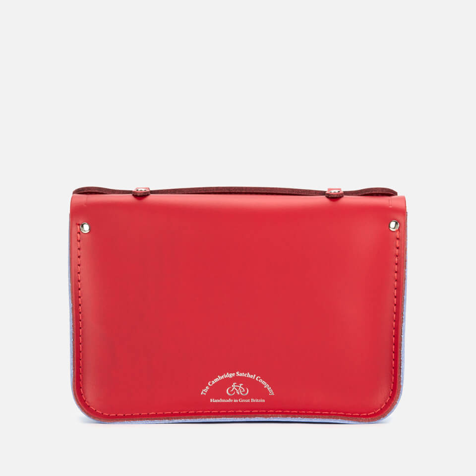 The Cambridge Satchel Company Women's Mini Satchel - Red Berry/Lily White/Bluebell Matte
