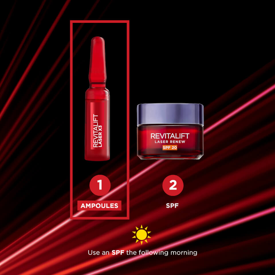 L'Oréal Paris Revitalift Laser Ampoules 10% Glycolic Acid Peel Duo Pack - Exclusive