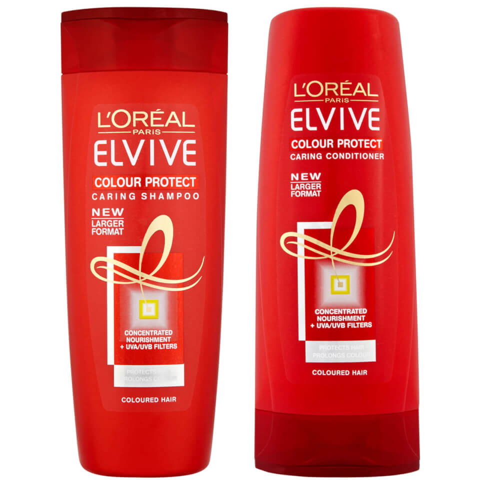 L'Oréal Paris Elvive Colour Protect Shampoo and Conditioner Set - Exclusive