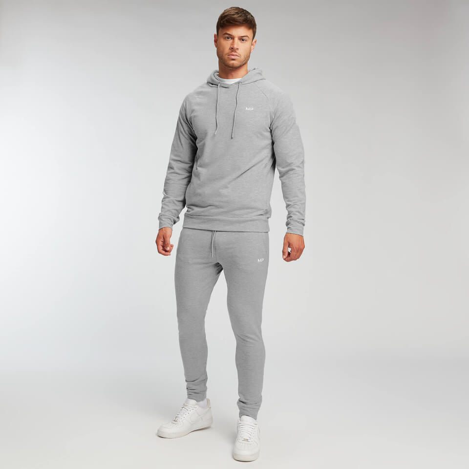 MP Men's Form Pullover Hoodie - Classic Grey Marl