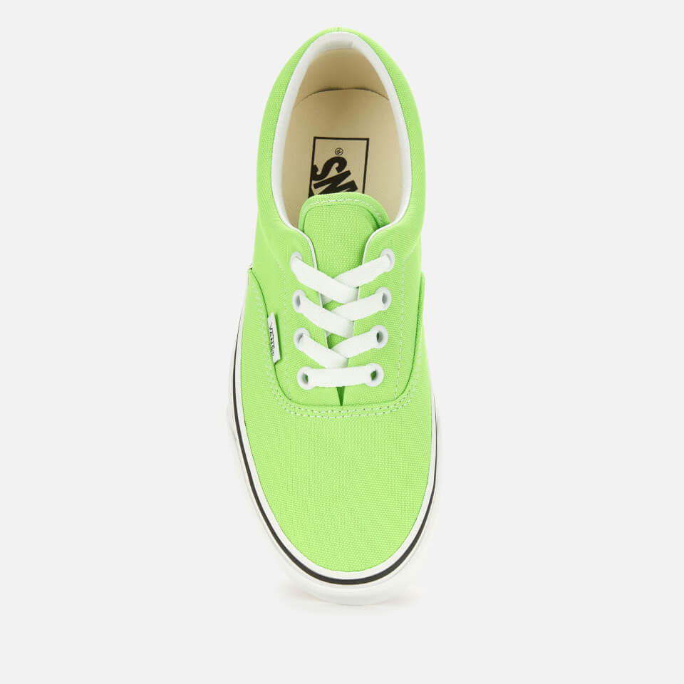 Vans Women's Era Neon Trainers - Green Gecko/True White | Worldwide Delivery Allsole