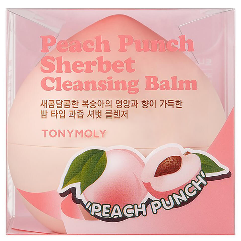 TONYMOLY Peach Punch Sherbet Cleansing Balm 80g